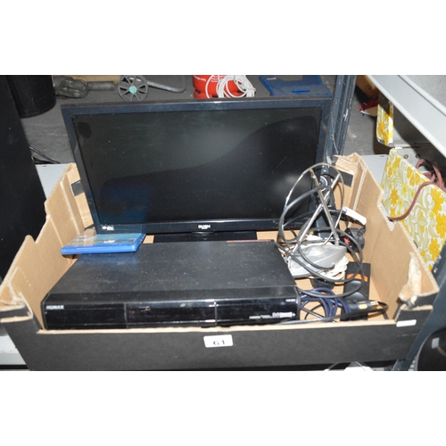 61 - tv & dvd player