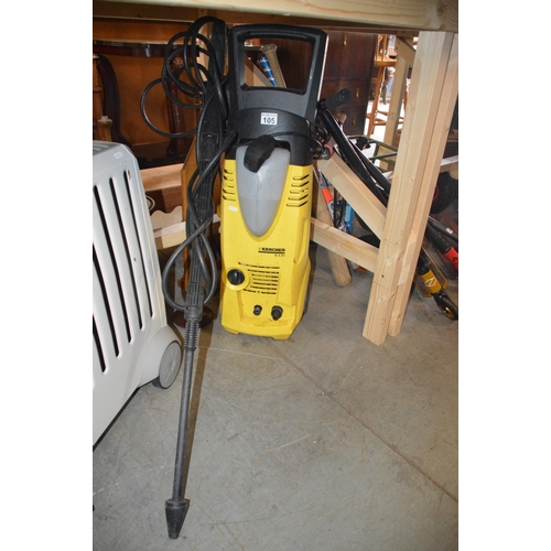 105 - karcher pressure washer