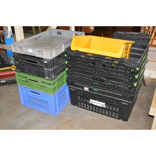 114 - qty of crates