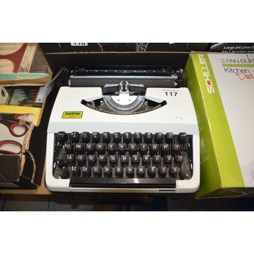 117 - brother typewriter