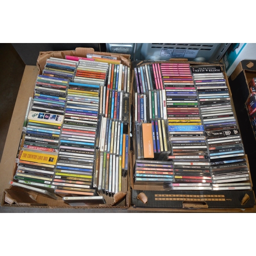 136 - 2 boxes of cds