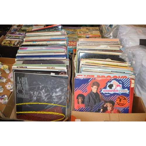 159 - 2 boxes of records