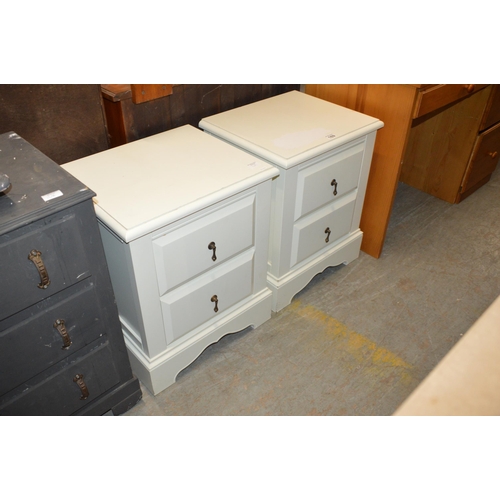 169 - 2 bedside chests