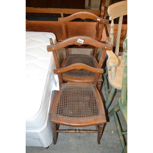 221 - 2 chairs