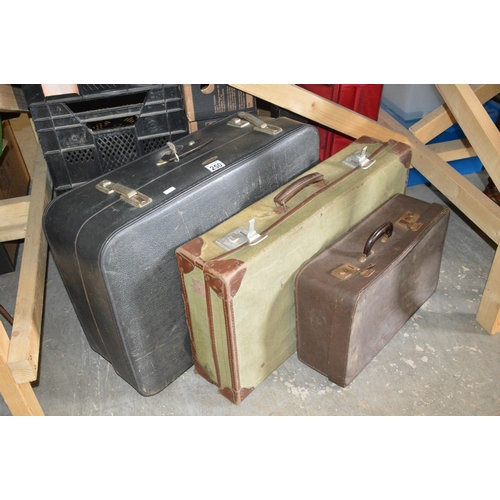 250 - 3 suitcases