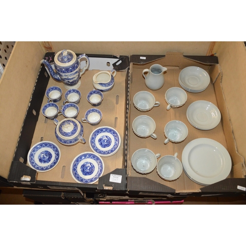 287 - 2 boxes of tea sets