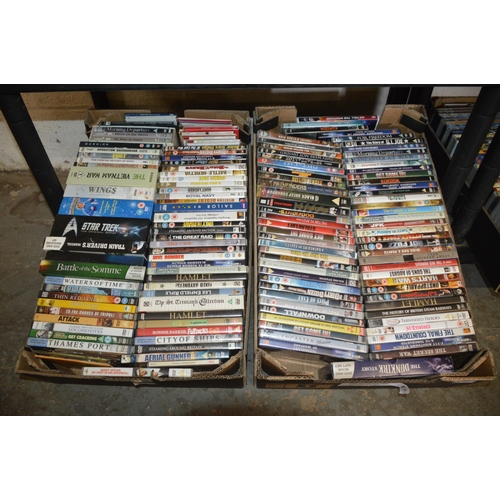 347 - 2 boxes of dvds