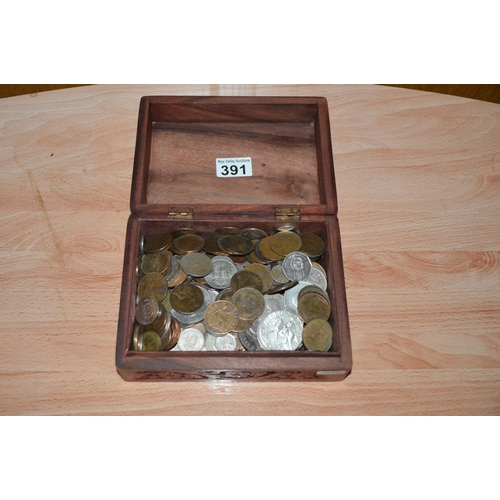 391 - box of coins