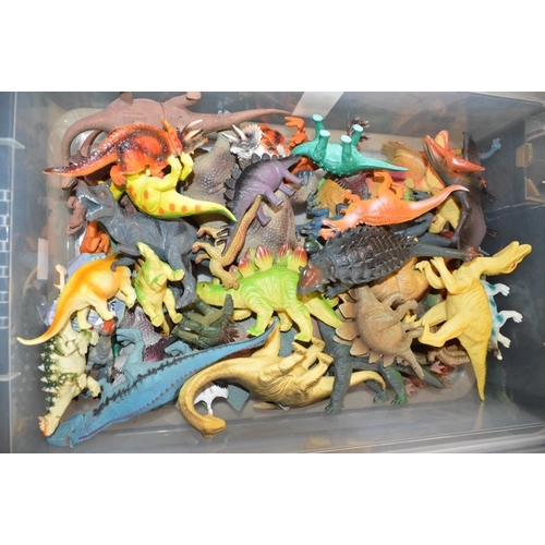 100 - tub of dinosaurs