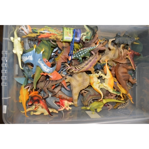 102 - tub of dinosaurs