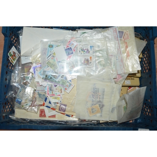 373 - crate of stamps