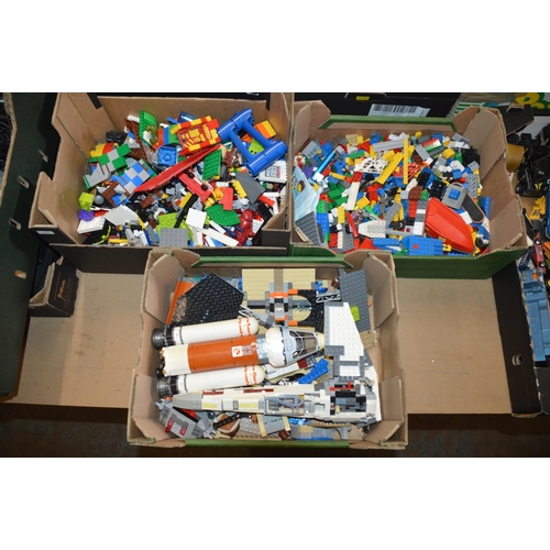 111 - 3 boxes of lego