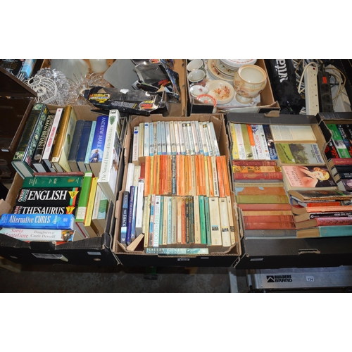 132 - 3 boxes of books