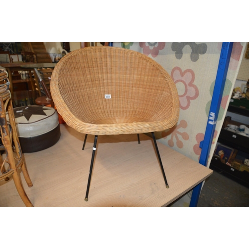 305 - wicker chair