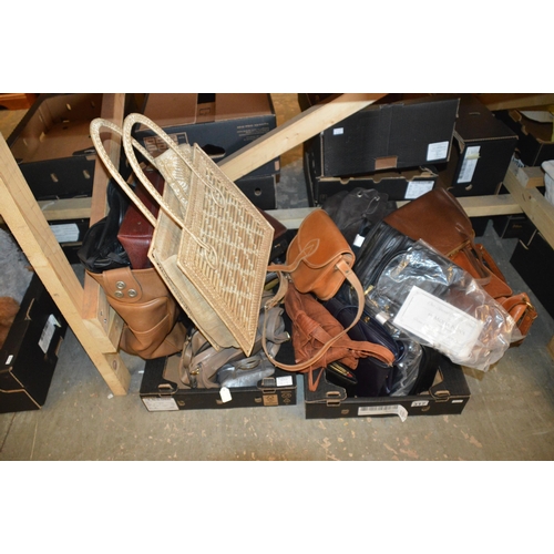 317 - 2 boxes of handbags