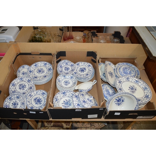 320 - 3 boxes of china