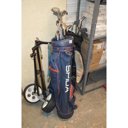 323 - qty of golf equipment