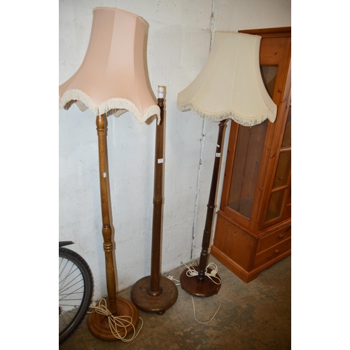 331 - 3 floor standing lamps