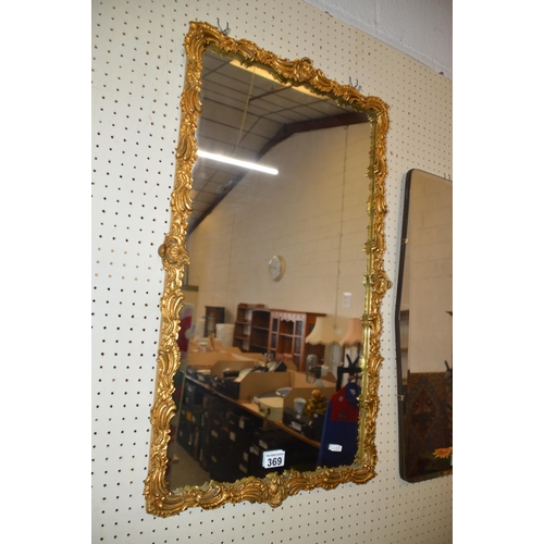 369 - gilt framed mirror