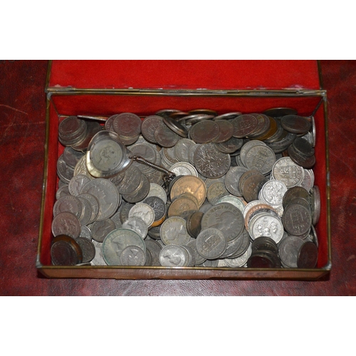 458 - tray of coins