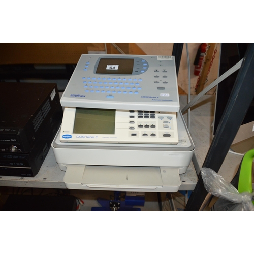 64 - 2 audiometers & printer