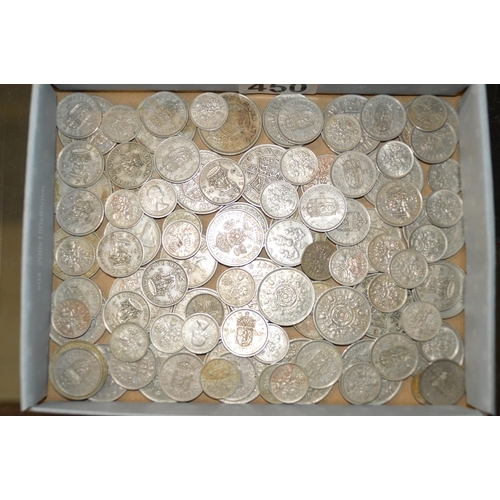 450 - tray of coins