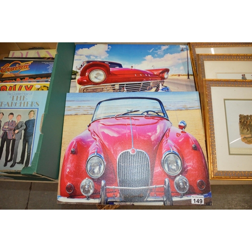 149 - 2 canvas prints