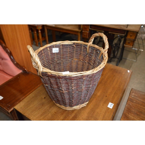 178 - wicker basket