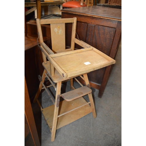 192 - vintage high chair