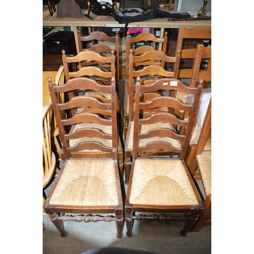 212 - 6 dining chairs