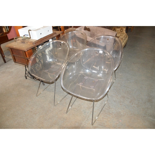 226 - 4 designer tub chairs