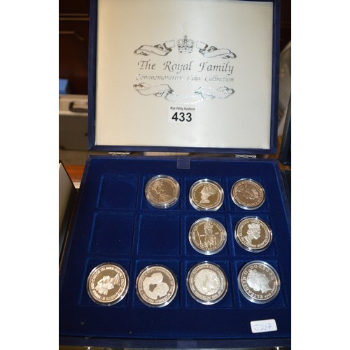 433 - collection of proof royal family coins