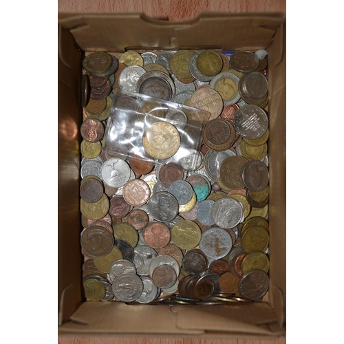 tray of coins