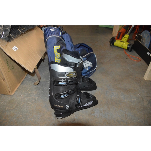 103 - pair of lange ski boots