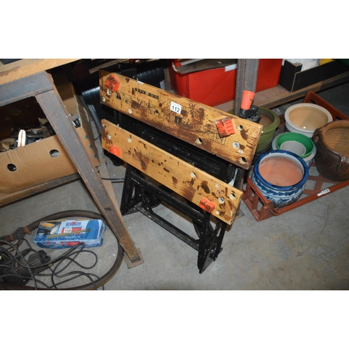 112 - black & decker work bench