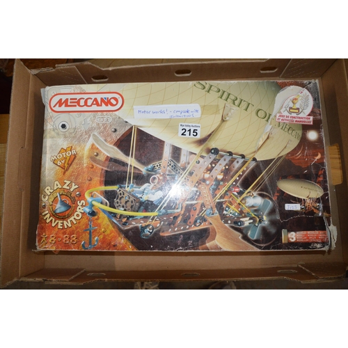 215 - vintage meccano set