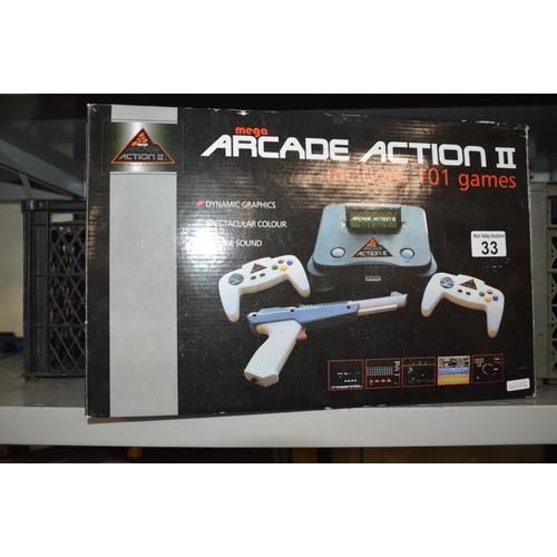 33 - arcade action 2 console