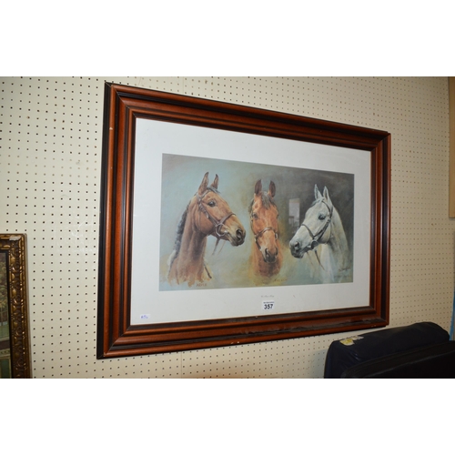 357 - National winners horse print