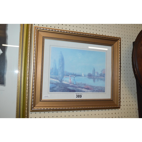 389 - framed print