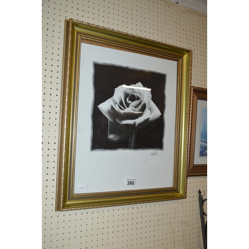 390 - framed print