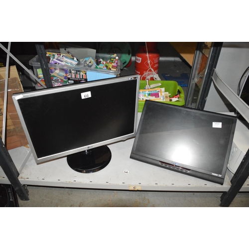 66 - 2 monitors