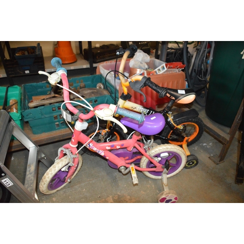 116 - 2 kids bikes