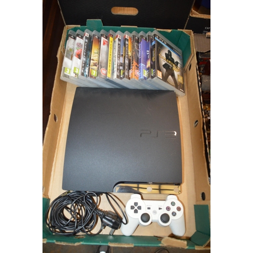 120 - ps3 console & accessories