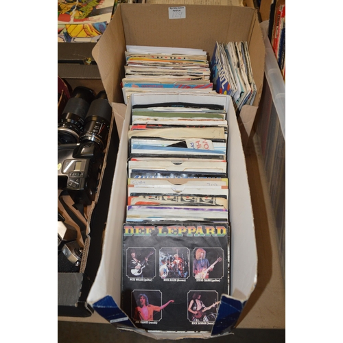 129 - 2 boxes of records