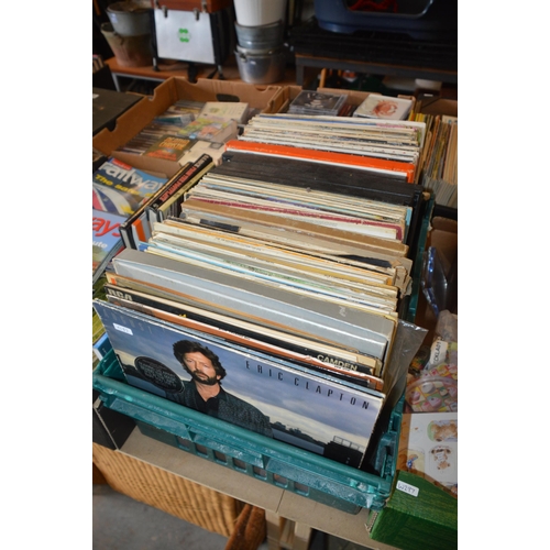 181 - crate of records