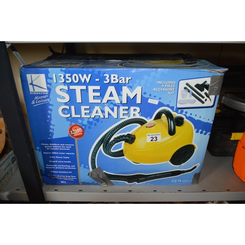 23 - steam cleaner