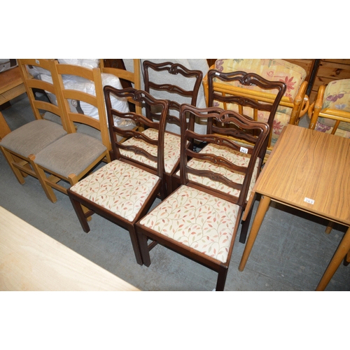 262 - 4 dining chairs