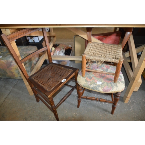 294 - 3 x stools/chairs