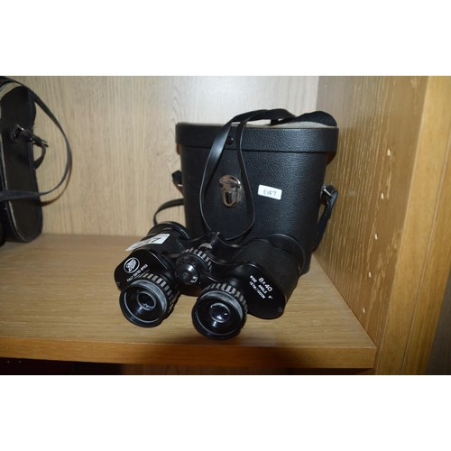 437 - pair of binoculars