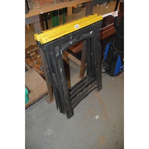 83 - pair of trestles